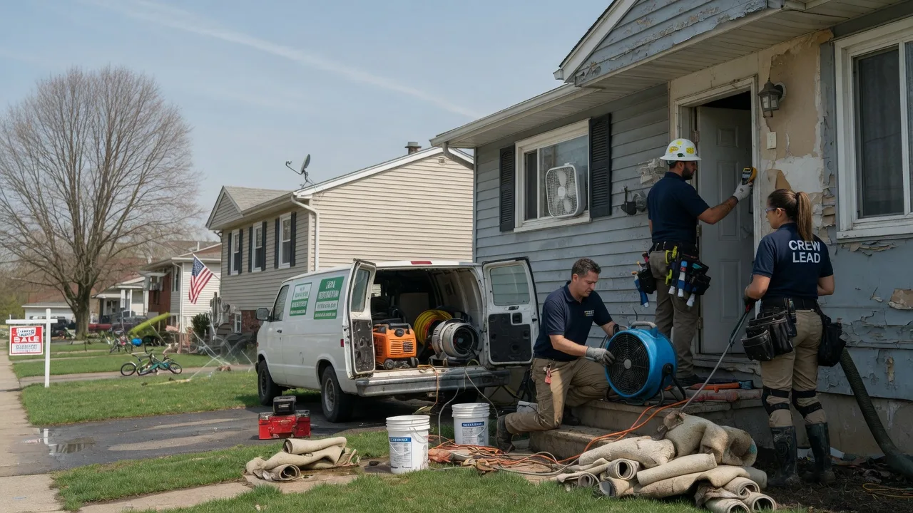 Flood Cleanup in Kaw City, OK near me